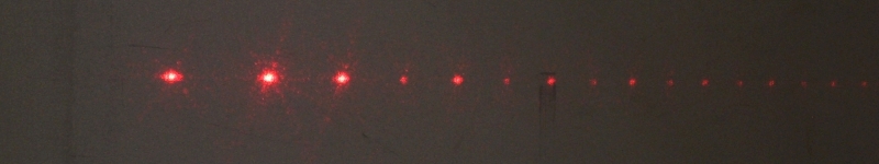 Pattern from one-sixty-fourth-inch rulings